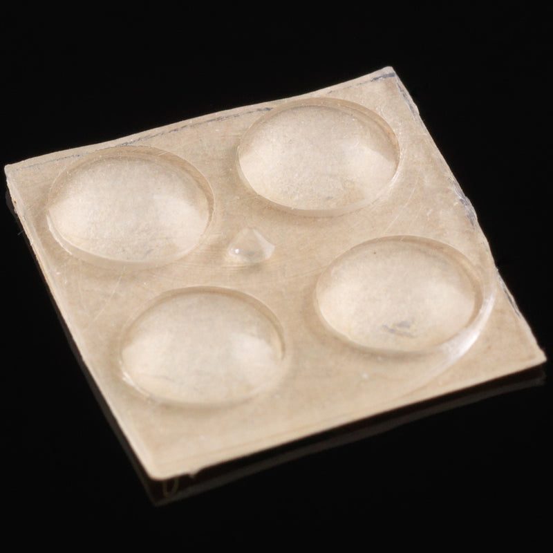 Small Self adhesive sticky feet - card of 4